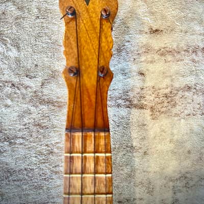 Rare circa 1916–1920 SammO Genuine Koa Soprano Ukulele image 4
