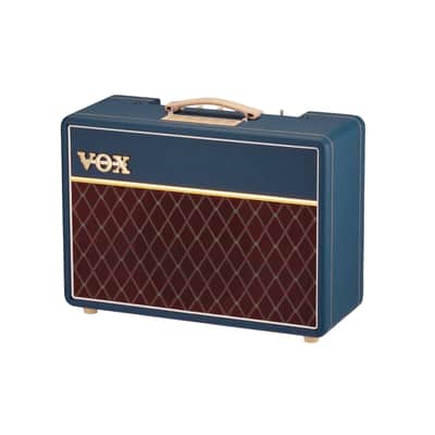 VOX AC10 1x10 Inch 10W Combo Guitar Amplifier (Limited Edition Royal Blue) image 3