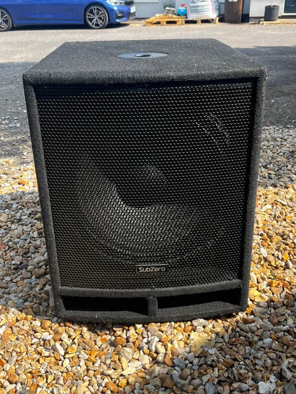 Sub Zero passive 15” Subwoofer C15S 2026 - Black carpet image 1