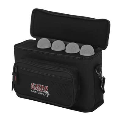 Gator Cases GM-4 Padded Lightweight Microphone Bag for Four Microphones image 22