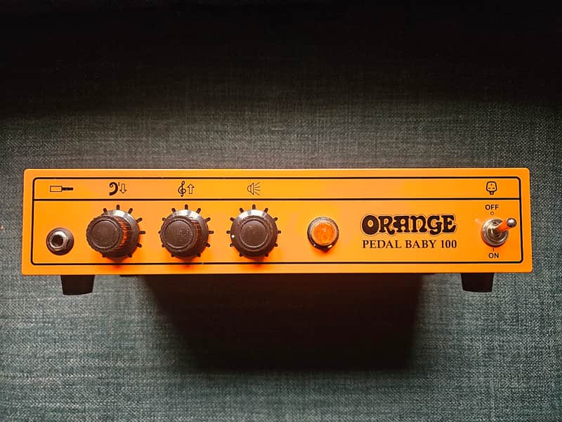 Orange Pedal Baby 100 w/Orange Padded Gig Bag image 1