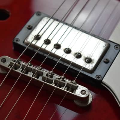 1987 Epiphone Japan Riviera Wine Red, Terada Factory Made, MIJ, RARE, Oasis, Noel Gallagher image 12