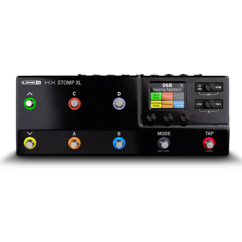 Line 6 HX Stomp XL Guitar Multi-Effects Floor Processor (Demo Deal) image 1