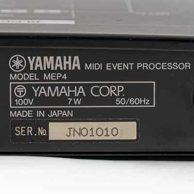 Yamaha MEP-4 MIDI Event Processor Rackmount MIDI Effector Unit - Send Your Synths to the Stratosphere image 6