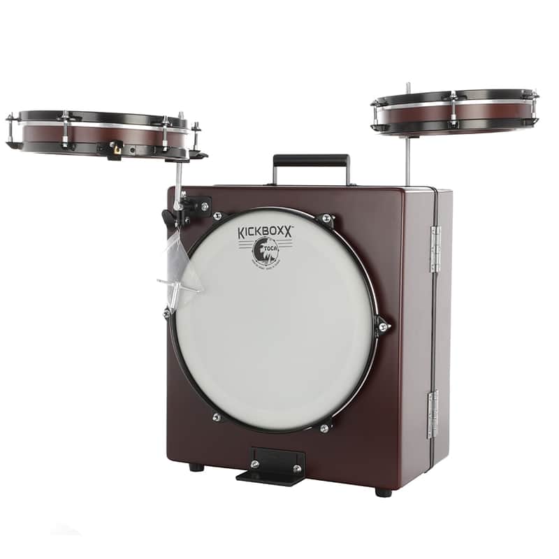 Toca Percussion Kickboxx Suitcase Drum Set image 1