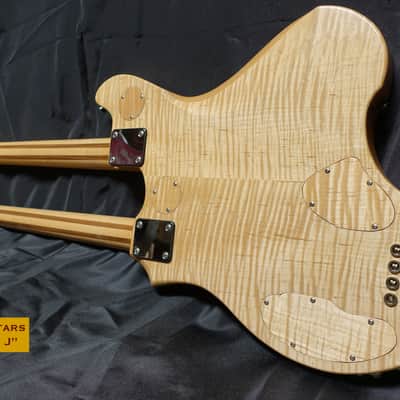Double-Neck 6 String Guitar/4 String Bass Joe Till Guitars image 23