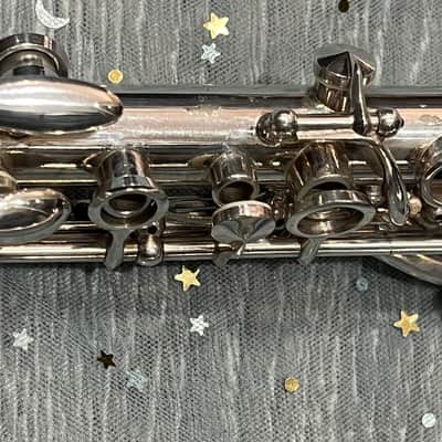 Selmer Depose Metal Silver Bb 1930 - Silver Clarinet image 10