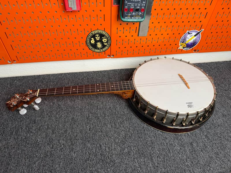 Vintage c. 1920s/1930s S.S. Stewart "Thoroughbred" 19-Fret Tenor Banjo image 1