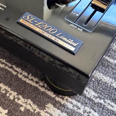 Technics SL-1200LTD Gold Limited Edition Direct Drive Turntable No 2856 image 8