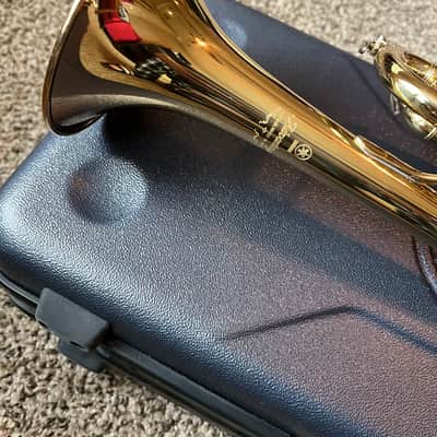 Yamaha YTR-200AD Advantage Bb Trumpet 2000s - Brass image 8