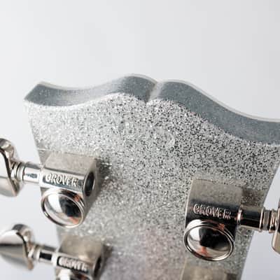 Gibson Custom 59 ES 355 Diamond F Holes Heavy Flake, Silver Sparkle Gloss G | Demo image 8