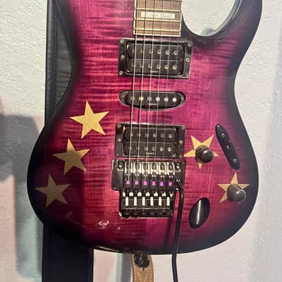 Ibanez S540LTD-Rare purple flame