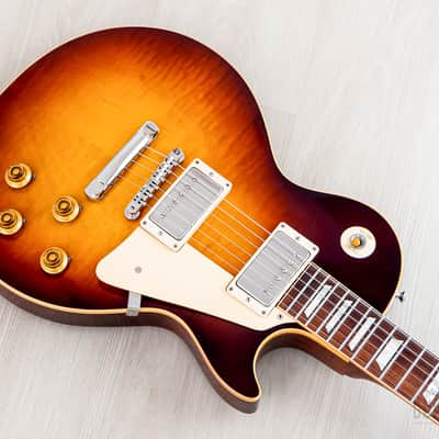 2016 Gibson Custom Shop True Historic 1958 Les Paul Standard R8 Vintage Dark Burst w/ Case, Tags & COA image 8