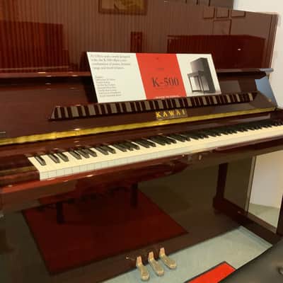 Kawai K500 Professional Upright Piano Ebony Polish image 19