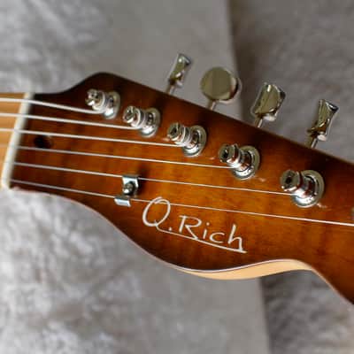 Q.Rich Telecaster 2017 Tobacco Brown image 3