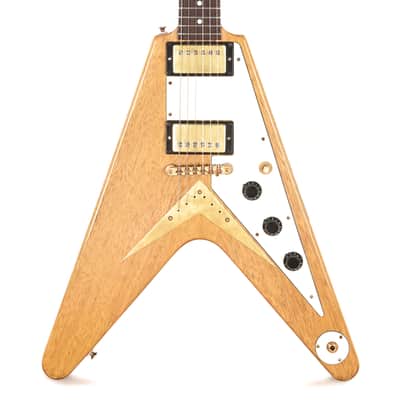 Banker Custom 58 Spec V Korina Natural Lightly Aged w/OX4 Gold Beano PAF Pickups & Brazilian Rosewood Fingerboard image 1