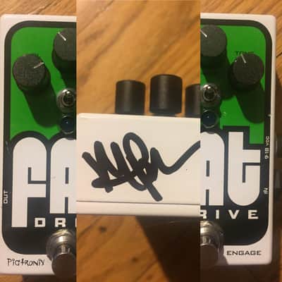 MATT PIKE SIGNED Pigtronix Fat Drive MINT image 1