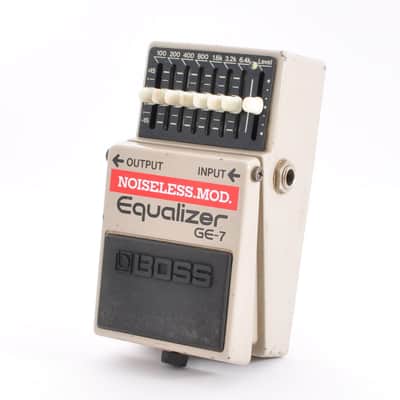 Immagine Boss GE-7 Modified Noiseless Equalizer Made in Japan 1987 Guitar Effects Pedal Used From Japan #766600 - 10