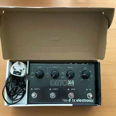 Used TC Electronic Ditto X4 Looper 2016 - Present - Black image 2