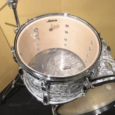 Ludwig L84233AXWAWC [Classic Maple 3pc Drum Kit - White Abalone Limited Edition -] [2024 limited color/Limited to 85 units worldwide] image 14