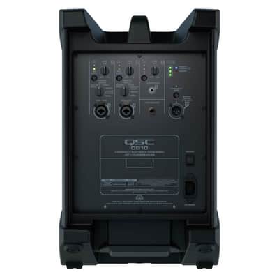 QSC CB10 Compact, Battery-Powered Loudspeaker Portable PA System image 3
