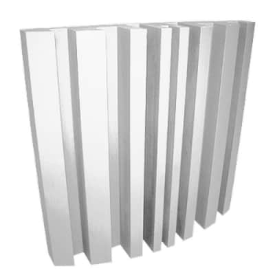 JOCAVI Ivory - White (Raw) 2 pcs EPS Diffuser Acoustic Treatment Panels 120x60x14cm image 1