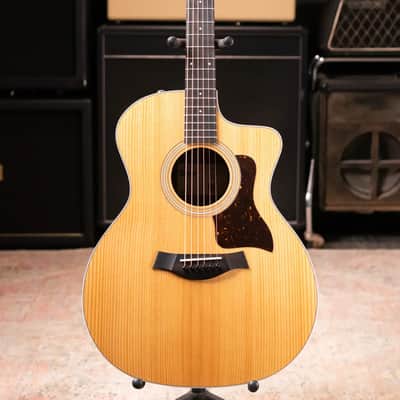 Taylor 214ce Grand Auditorium Acoustic/Electric Guitar with Gig Bag image 3