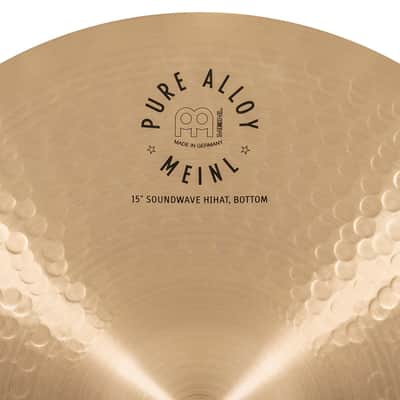 Meinl Cymbals PA15SWH Pure Alloy Soundwave Hihat - 15" image 2
