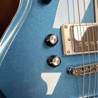 Airline Guitars Jetsons '59 2P Pelham Blue Metallic image 7