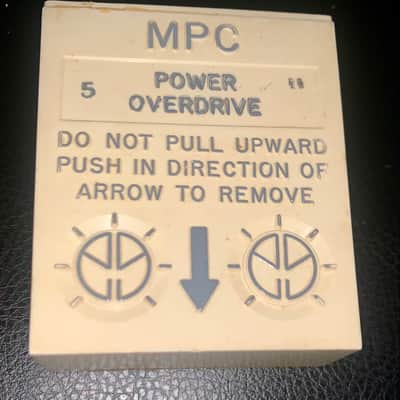 MPC Electra Power Overdrive Module Stomp Box FX effects Original Vintage image 1