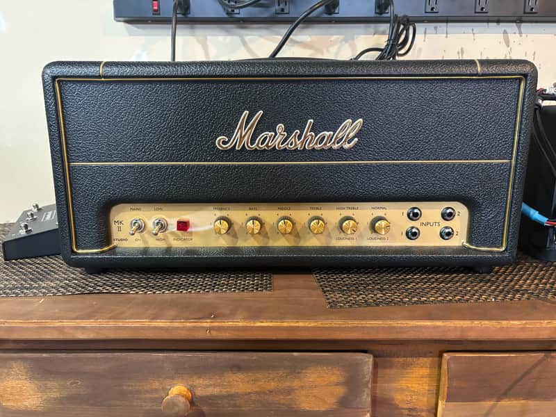 Marshall Studio Vintage SV20H "MK II" 20-Watt Guitar Amp Head 2019 - Present - Black image 1