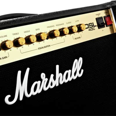 Marshall DSL40C 2-Channel 40-Watt 1x12" Guitar Combo - Black image 8