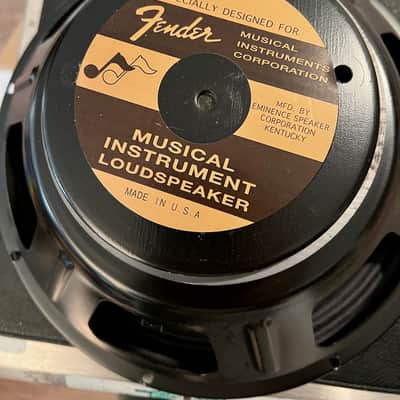 Eminence 12 inch speaker Fender 8 ohms image 1