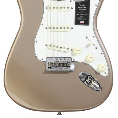 Fender American Vintage II 1965 Stratocaster Electric Guitar - Shoreline Gold image 1