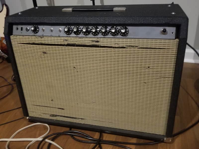 Custom EL34 Cathode-bias Amp 2x10" Combo image 1