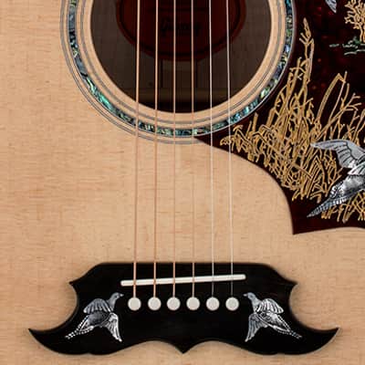 Gibson Custom Shop Doves In Flight - Antique Natural #35031 imagen 10
