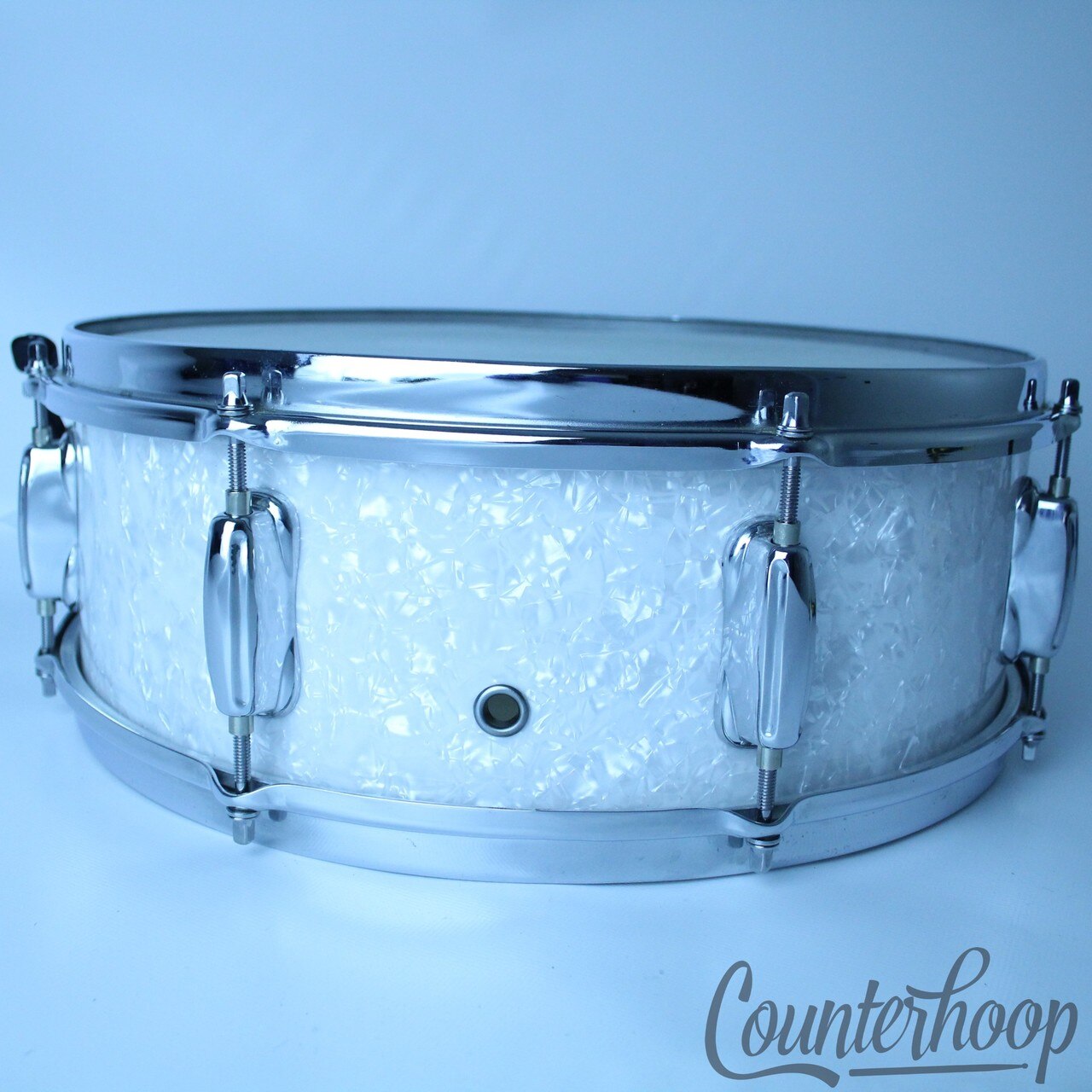 Custom Slingerland Hardware Premier Shell 15x5.5"Snare Drum Vintage60s Birch3ply — main photograph