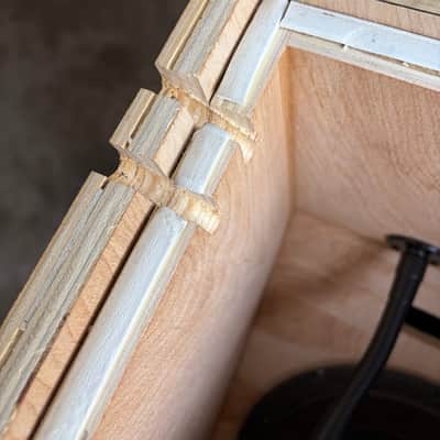 Guitar Speaker ISO Cab - Solid Wood - 1/10" Eminence Patriot Speaker image 8