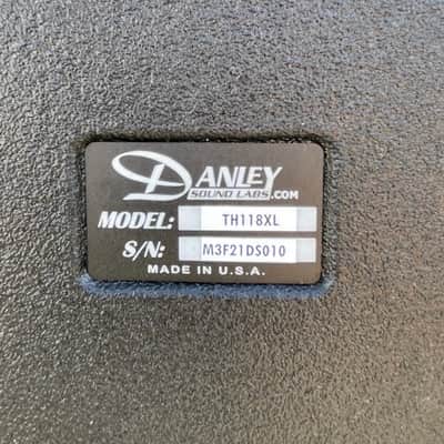 Danley Sound Labs TH118XL Black 4ohm Pro Audio Touring Subwoofer image 6