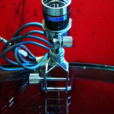 Vintage 1960's Lafayette 99-4524 dynamic harp microphone High Z harp mic w accessories Calrad Aiwa Olson Shield # 1 image 4