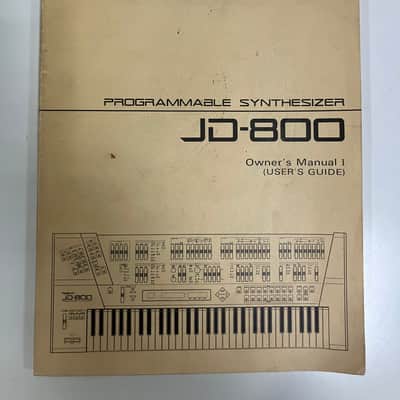 Roland JD-800 with original manuals, without red glue, just serviced image 14