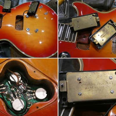 ARIA PRO II Les Paul Custom LC-500 1979 - Cherry Sunburst - Japan Import image 10