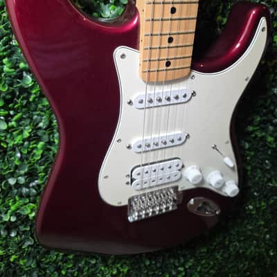 2003 Fender Standard Stratocaster HSS - Midnight Wine image 2