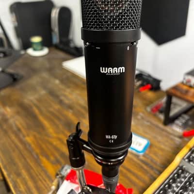 Warm Audio WA-87jr Large Diaphragm Multipattern Condenser Microphone Black image 2