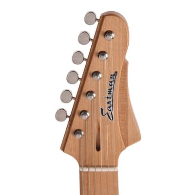 Eastman Fullertone Series SC-52 Electric Guitar (Ice Blue Metallic) - B-Stock image 5