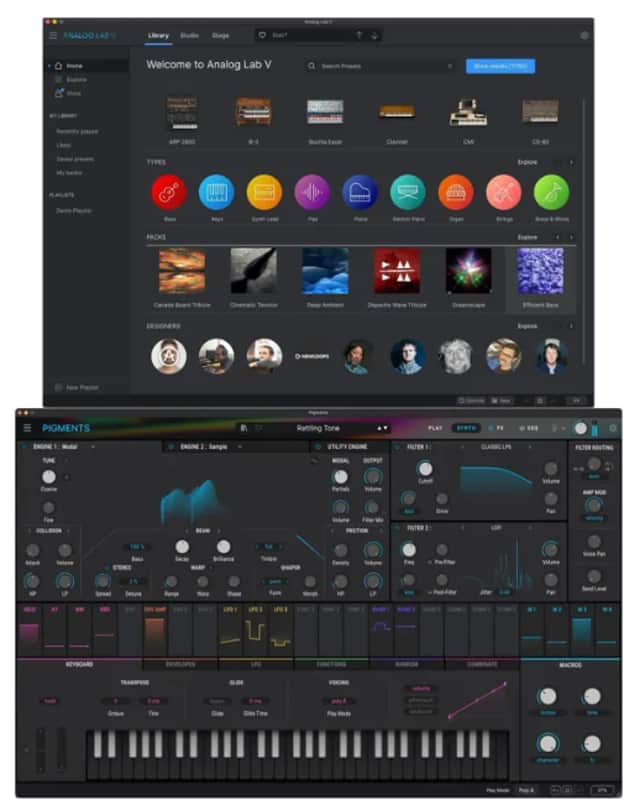 Arturia Pigments 7 PLUS Arturia Labs Pro Software Bundled download image 1