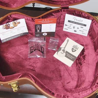 Guild Artist Award American Patriarch Series Archtop Guitar 2014 Sunburst image 10