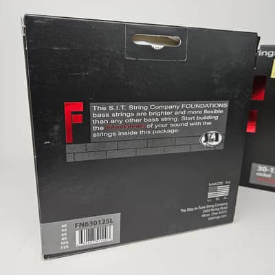 S.I.T Foundations Nickel Bass Strings 30-125 - LOT OF THREE - FN630125L image 3