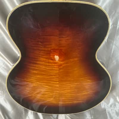 1953 D’Angelico New Yorker Archtop Acoustic Hollowbody Non-Cutaway Guitar Original Sunburst Finish w/Original Hard Shell Case image 15