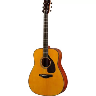 Yamaha FG5GL Red Label Acoustic Guitar - Gloss Natural image 2